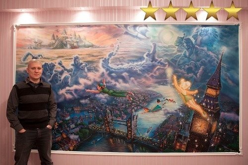 Роспись детской в Москве - «Питер Пен»