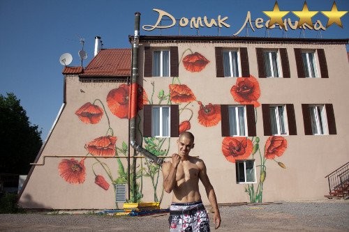 Роспись «Домика лесника» в Подмосковье