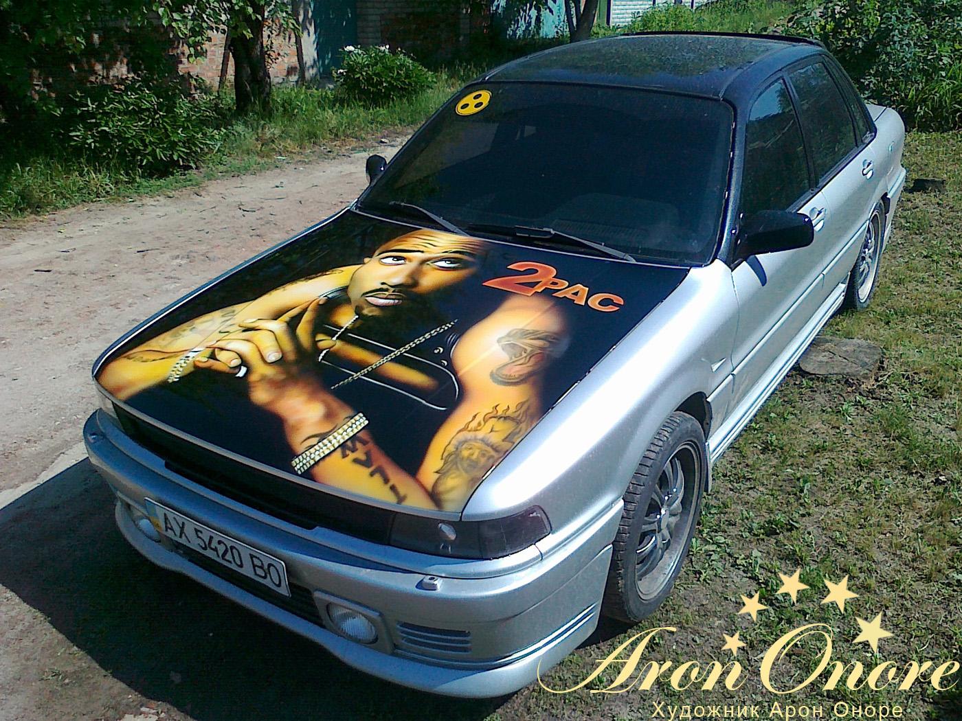 Аэрография на авто – рисунок 2 PAC