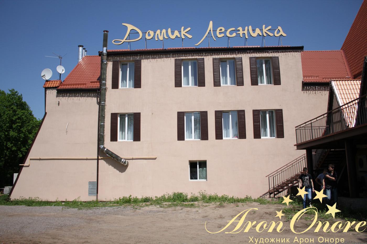 Дом лесника в Подмосковье до начала художественной росписи