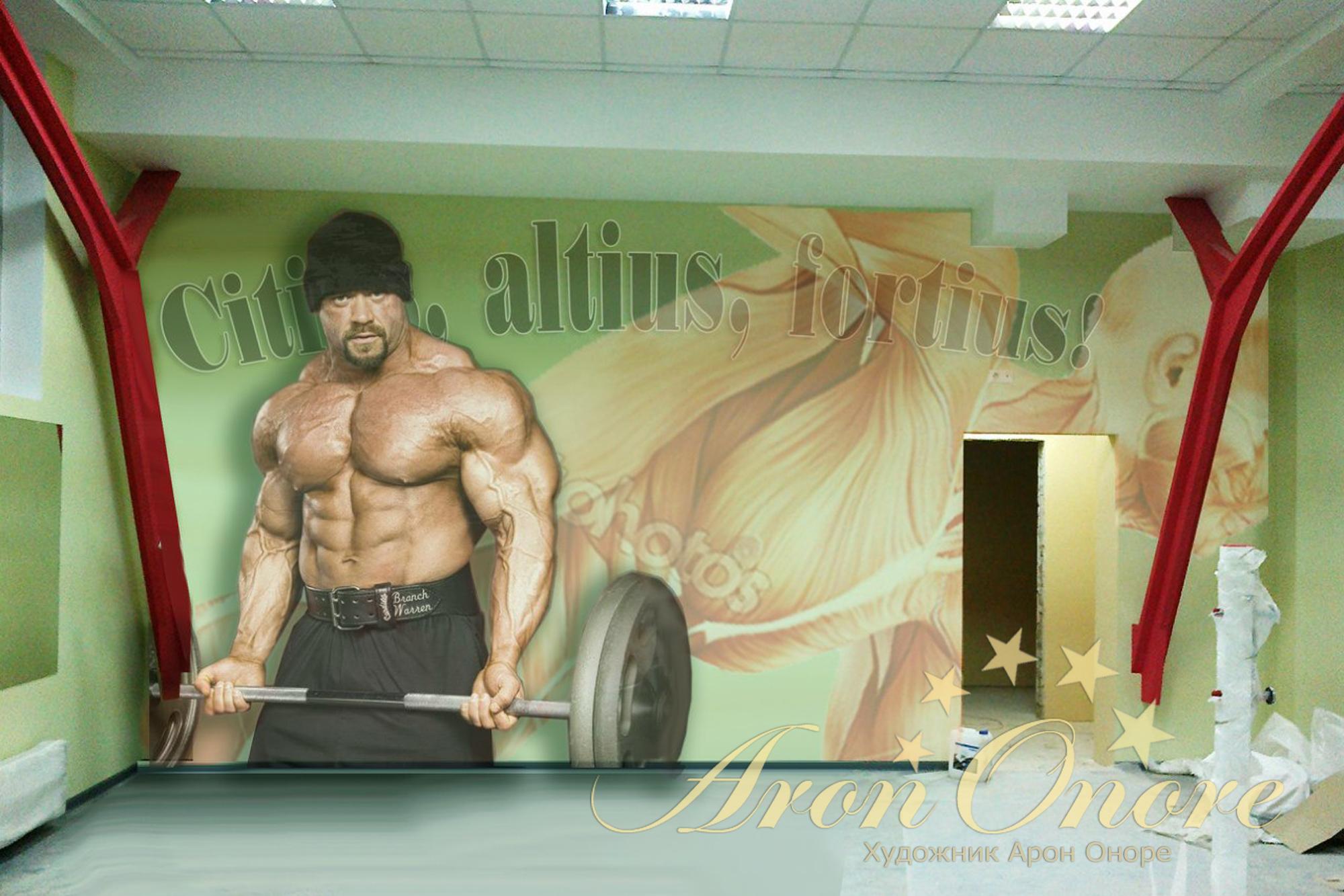 дизайн спортзала 9 